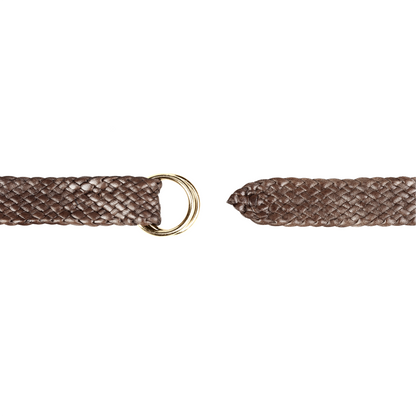 Longreach Kangaroo Plaited Mens Ring Belt - 35mm (1 3⁄8") Wide