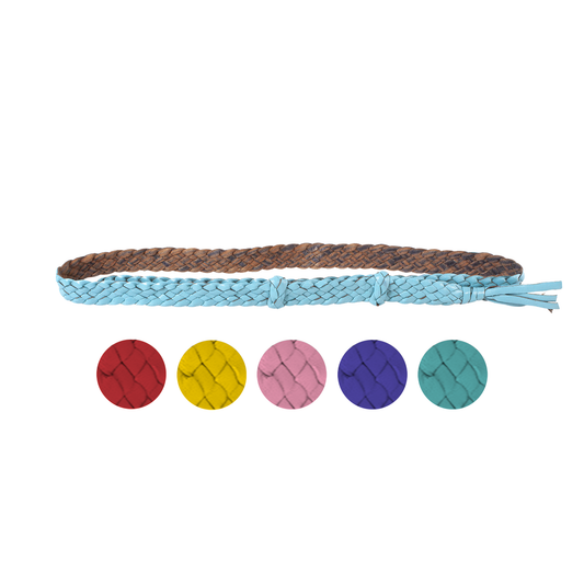 Coloured Flat Hat Band - 17mm (11/16") Wide (6 colours!)