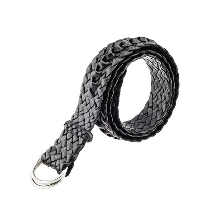 Croc Ridge Kangaroo Plaited Mens Ring Belt - 35mm (1 3⁄8") Wide