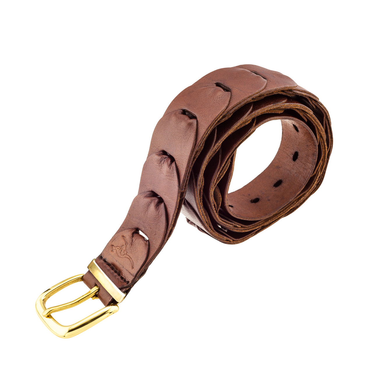 Maranoa Kangaroo Link Mens Buckle Belt - 32mm (1 17/64") Wide