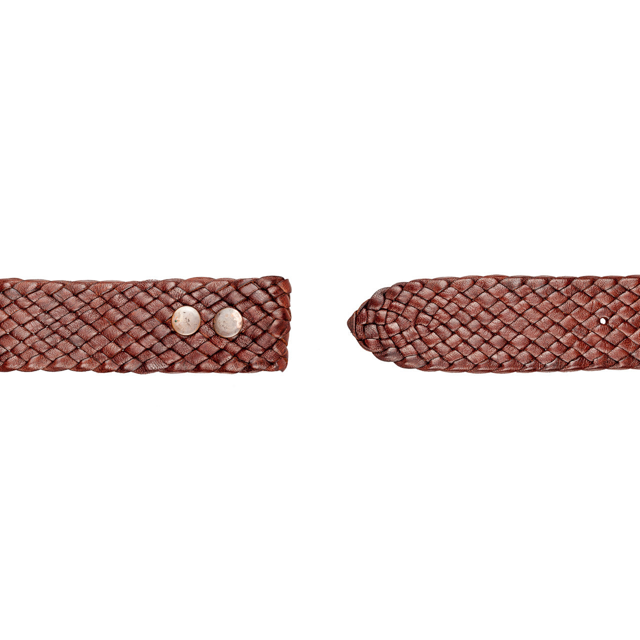 Rodeo Kangaroo Plaited Mens (No Buckle) Belt - 38mm (1 ½") Wide