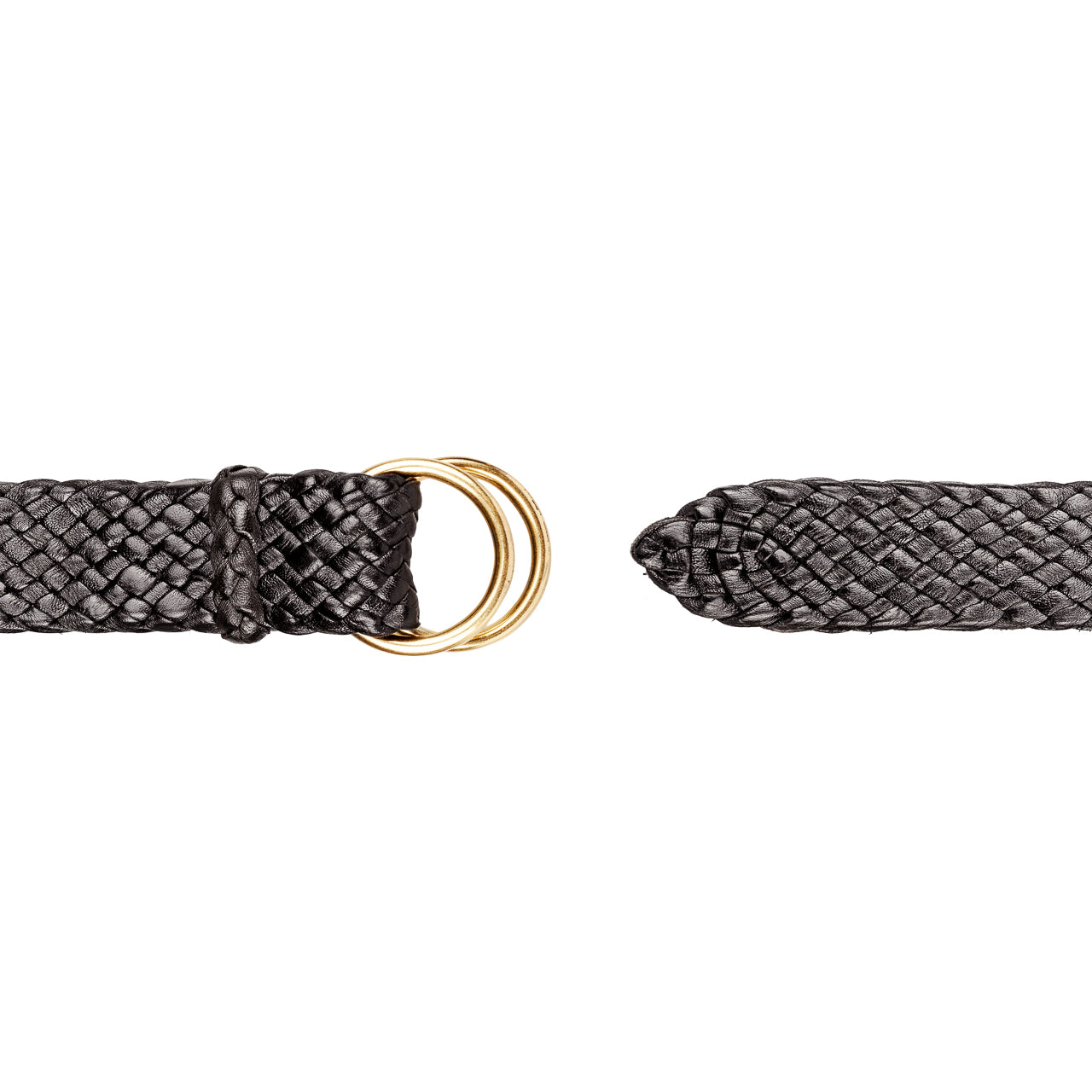 Longreach Kangaroo Plaited Mens Ring Belt - 35mm (1 3⁄8") Wide