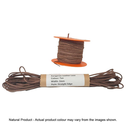 3mm Kangaroo Leather Lace