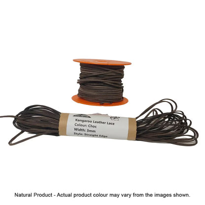3mm Kangaroo Leather Lace