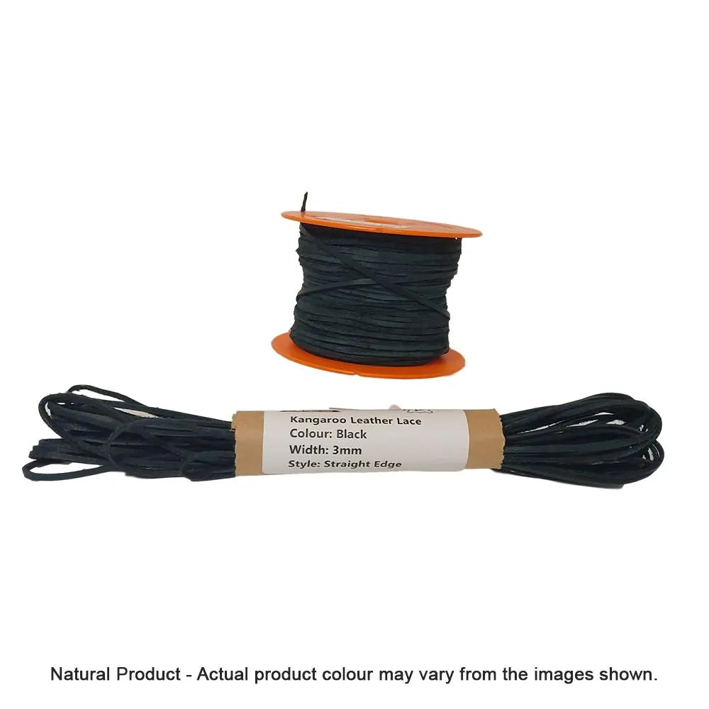 3mm Kangaroo Leather Lace
