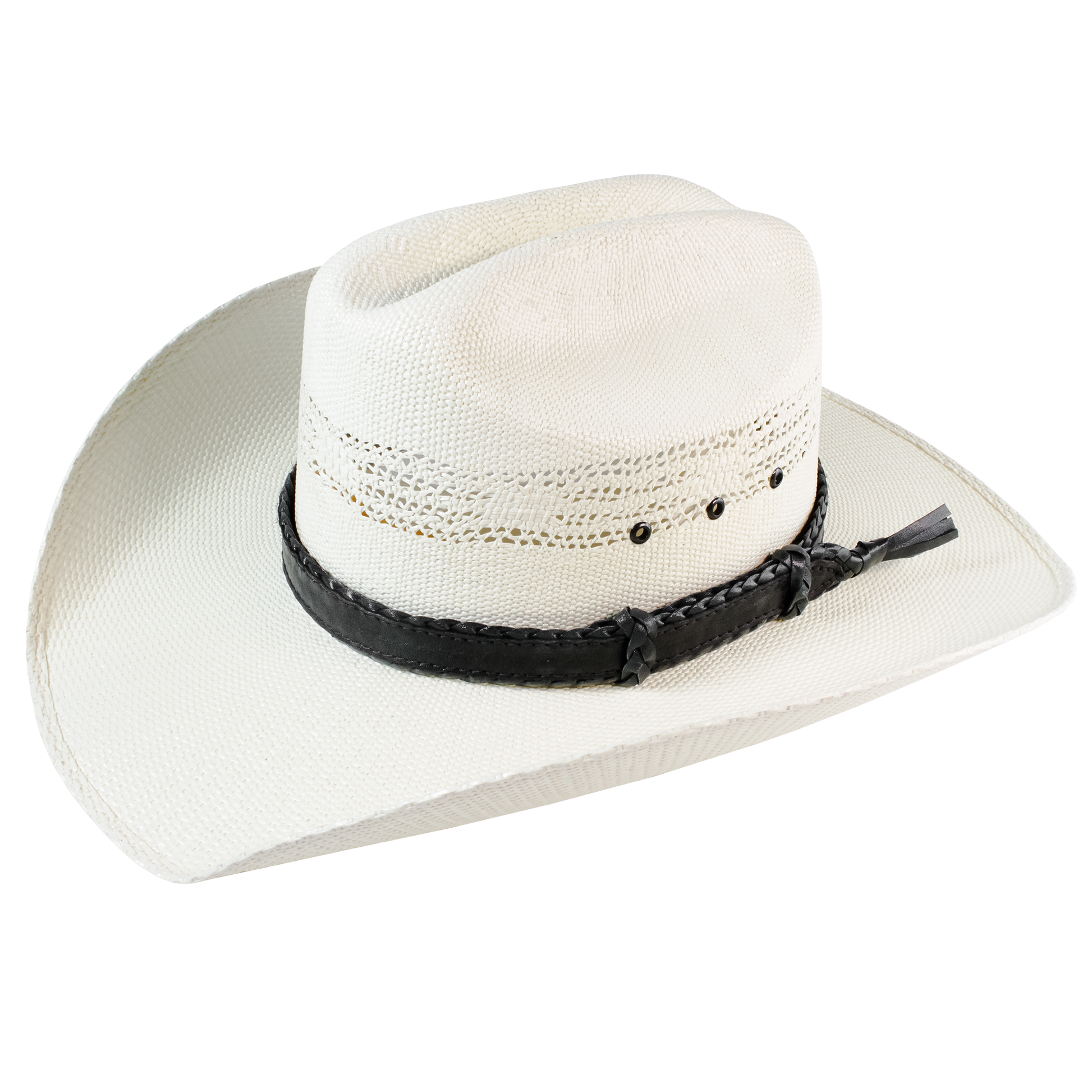  6 strands of Genuine Australian Kangaroo Leather Plaited and Flat Stitch Combination Design Hand Crafted in Brisbane, Australia Available in Tan Fully Adjustable sliders, One Size Fits All! Fully Utilises traditional Australian plaiting techniqu