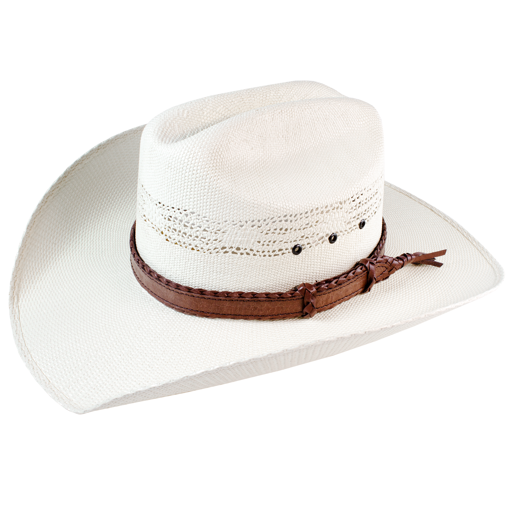  6 strands of Genuine Australian Kangaroo Leather Plaited and Flat Stitch Combination Design Hand Crafted in Brisbane, Australia Available in Tan Fully Adjustable sliders, One Size Fits All! Fully Utilises traditional Australian plaiting techniqu