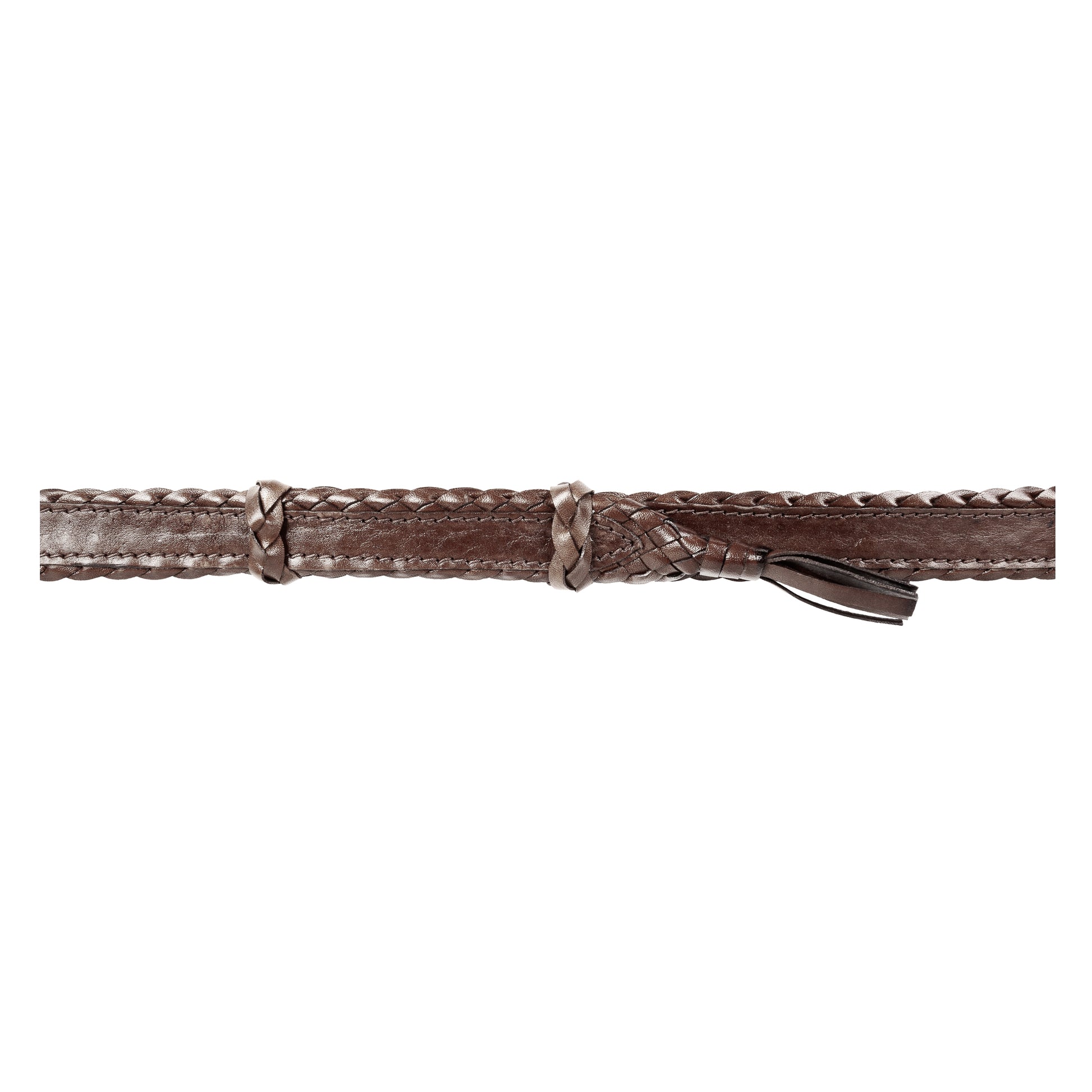  6 strands of Genuine Australian Kangaroo Leather Plaited and Flat Stitch Combination Design Hand Crafted in Brisbane, Australia Available in Tan Fully Adjustable sliders, One Size Fits All! Fully Utilises traditional Australian plaiting techniqu